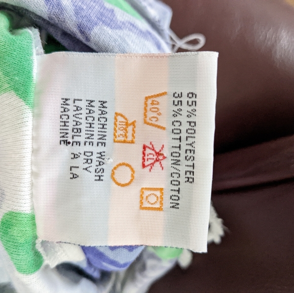 Vintage Gathered Waist Floral Dress - Picture 8 of 8